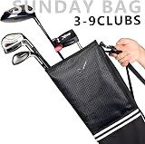 Champkey Professional Golf Sunday Bag 3-9 Clubs 6 Pockets Adjustable Strap view 5
