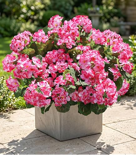Amazon.com: maxkes Artificial Flowers for Outdoors, UV Resistant