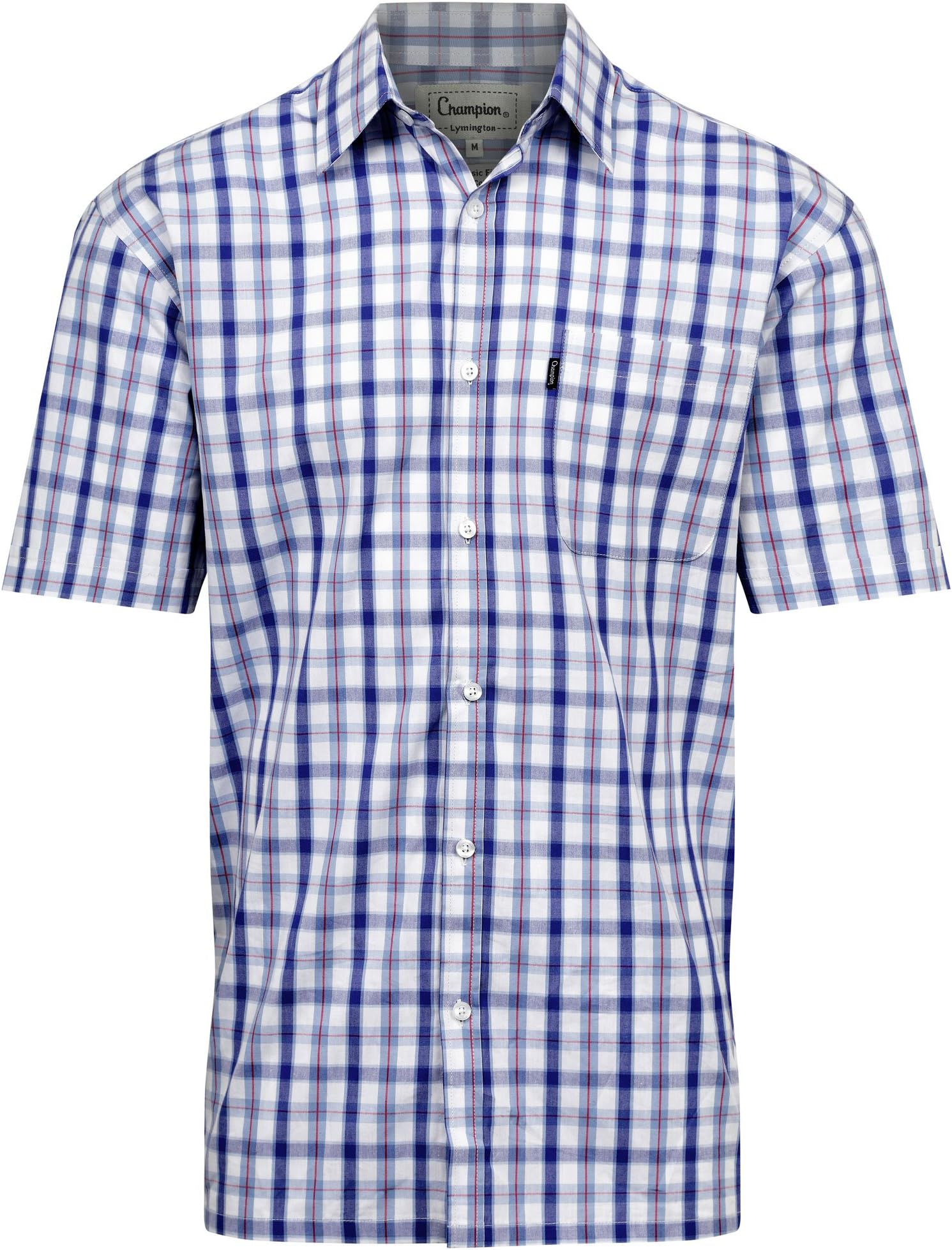 Champion Mens Country Lymington Short Sleeve Cotton Shirt