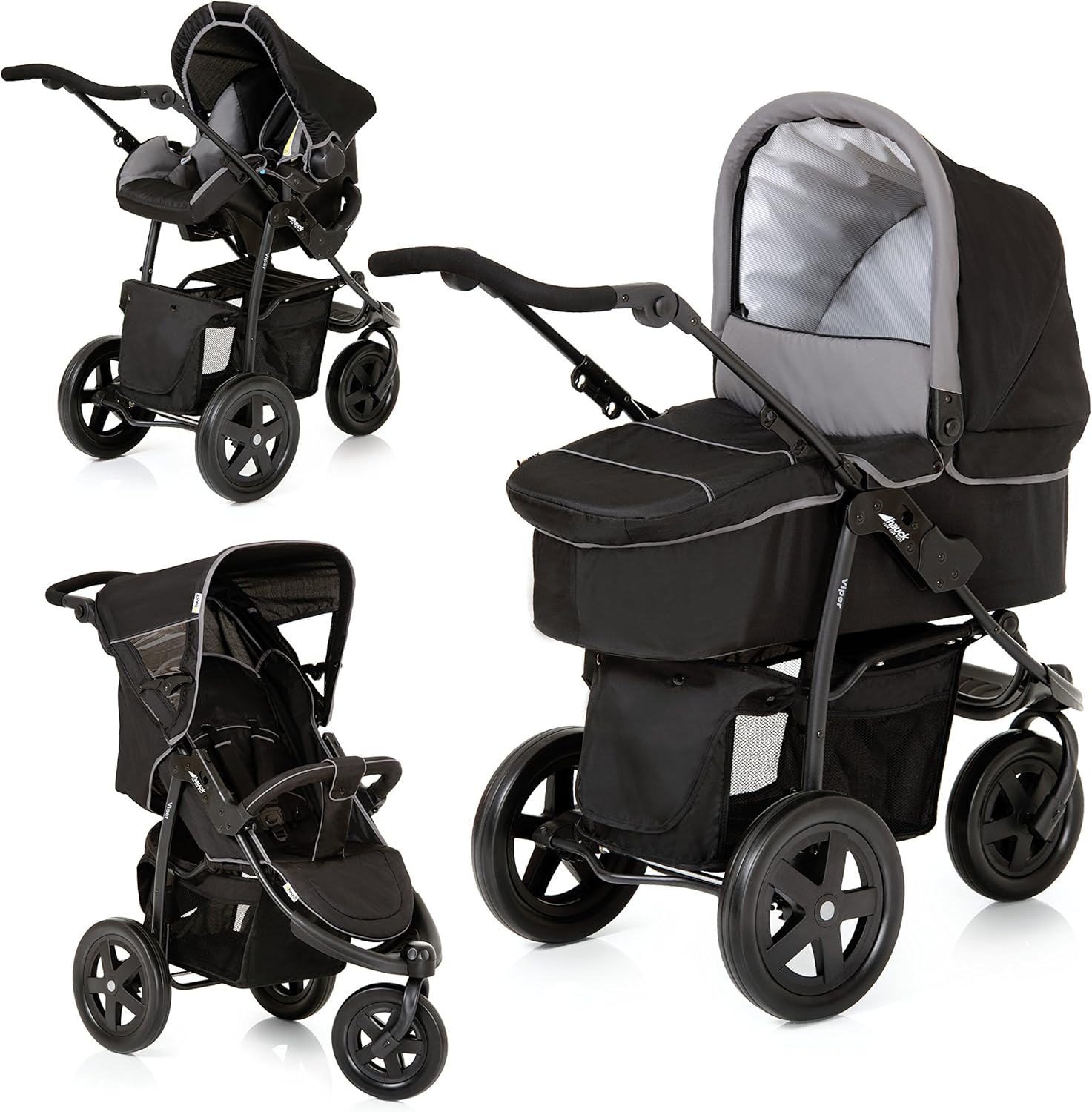 Poussette trio hauck viper 3 roues Clearance