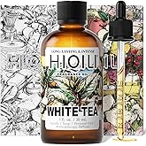 HIQILI White Tea Fragrance Oil for Reed Diffuser for Home - 1 Fl Oz | Hotel Collection Diffuser Oil, Long-Lasting Scent, DIY Candle &amp; Soap &amp; Perfume &amp; Air Freshener Spray, Dropper Included