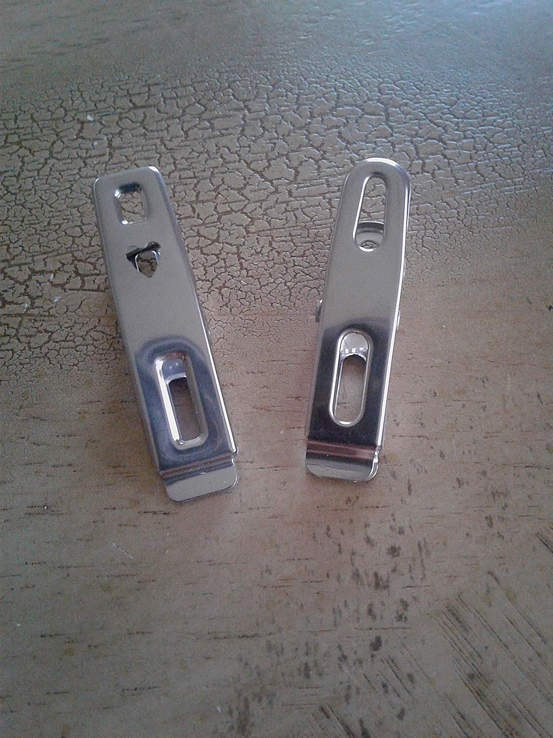 12 Hexa Clip On Shower Curtain WeightsTablecloth Weights Stainless