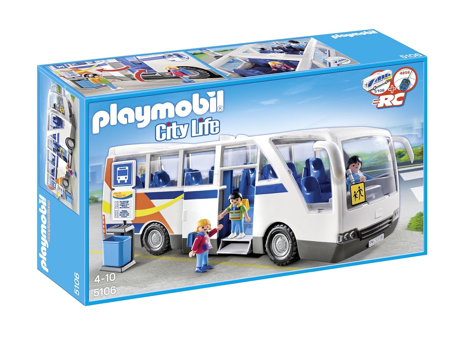 Playmobil 5106 Car Scolaire Amazon.fr Jeux et Jouets