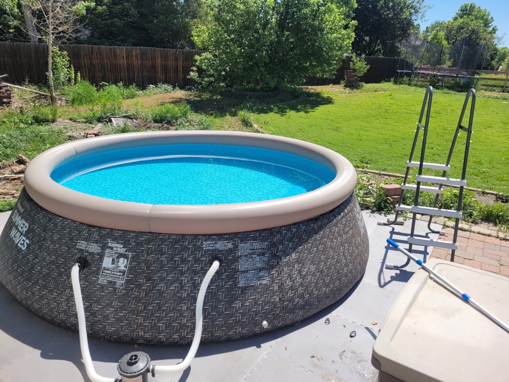 Above Ground Inflatable Pool 12ft X 36in Inflatable Swimming Pool ...