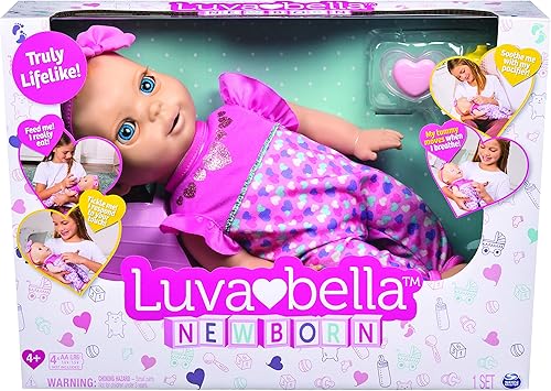 Luvabella Newborn, Blonde Hair 