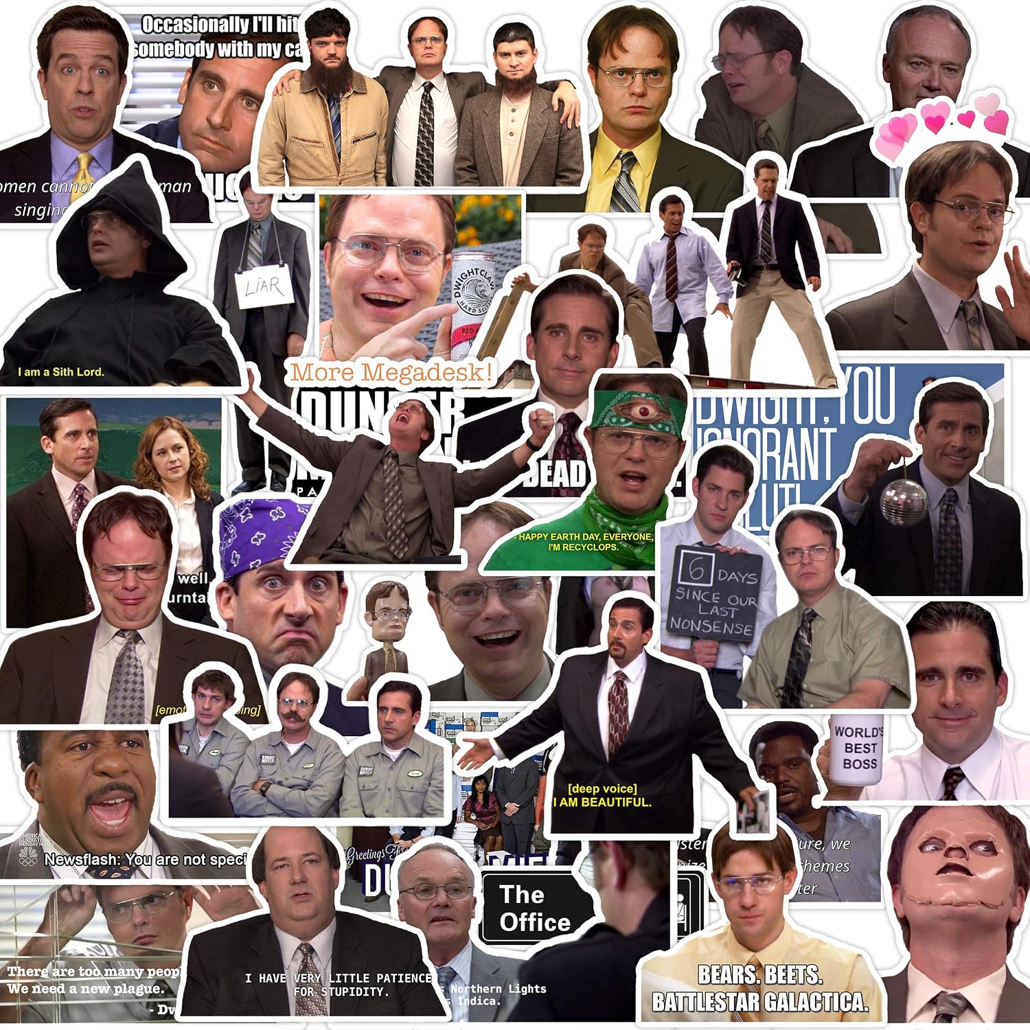 Froggy 101 Dwight Schrute The Office Decal – 9 Inch Bumper Sticker For Fans