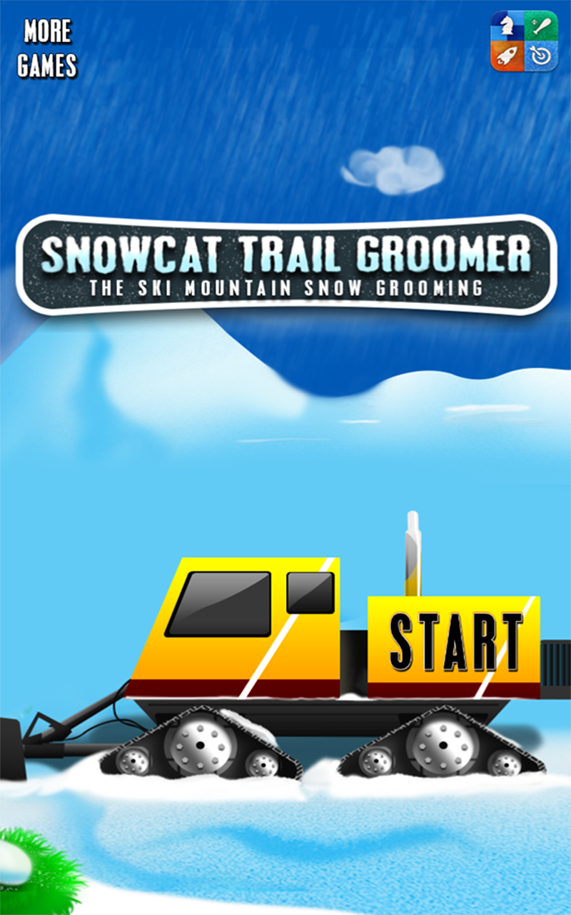 Snowcat Trail Groomer : The Ski Mountain Snow Grooming - Gold Edition