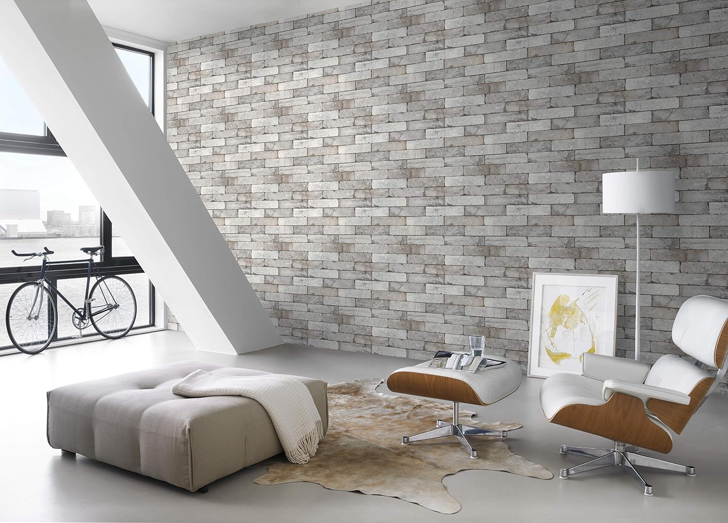 Rasch paperhangings 446302 "Collection Factory III" Non-Woven Wallpaper, Multi-Colour, 10.05 x 0.53 m - Image 5