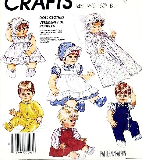 Doll Clothes Complete Wardrobe 