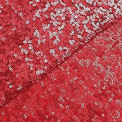 Sugargirl Red Sequin Backdrop Curtain 2 Panels