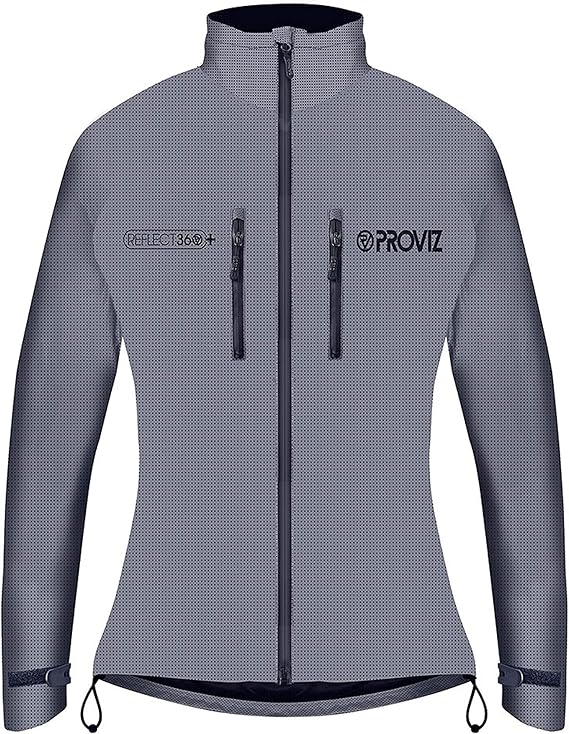 Amazon Provizレディースreflect360 サイクリングジャケット シルバー サイズ2 服 ファッション小物 通販