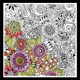 Design Works Crafts Floral Zenbroidery Kit, Multicolored