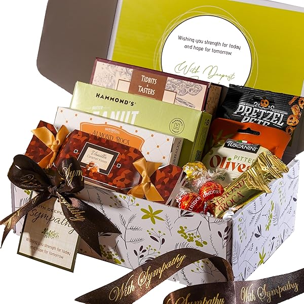 BROADWAY BASKETEERS SYMPATHY GIFTS BOX – GOURMET SYMPATHY...