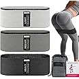 Booty Bands Set, Resistance Bands for Working Out, Exercise Bands for Women and Men Legs and Butt, Stretch Bands for Pilates, Yoga Starter Set