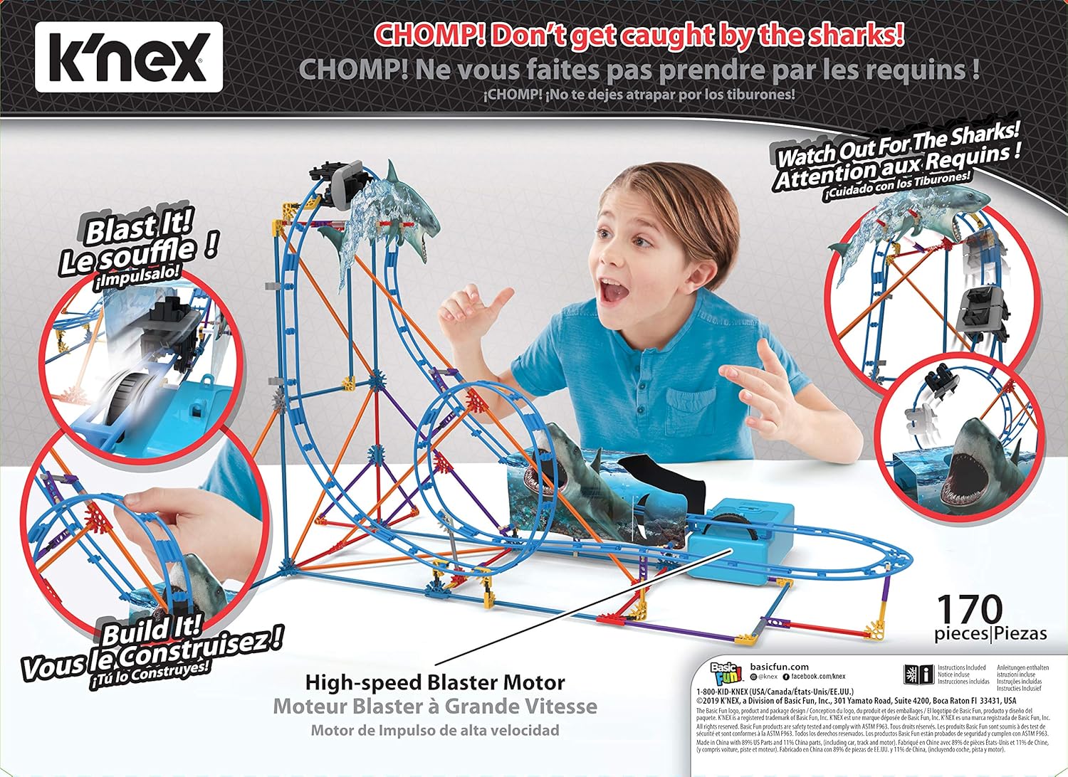 knex shark