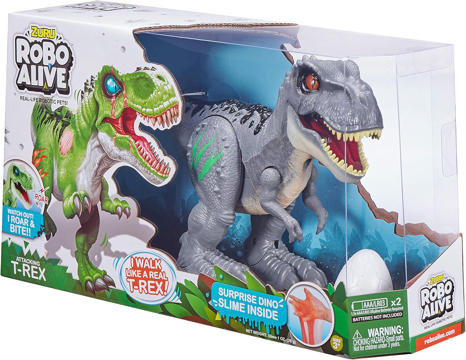 grey t rex toy