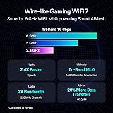 ASUS ROG Rapture GT-BE19000 Tri-Band WiFi 7 Router 19 Gbps 2x 10G view 2