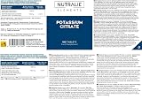 Nutralie Potassium Citrate 2880mg 180 Tablets Potassium Element 1036.8mg view 6