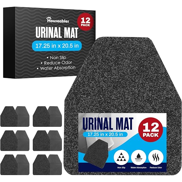 Urinal Screen Deodorizer 24 Pack - Urinal Cakes Fresh 3D Wave