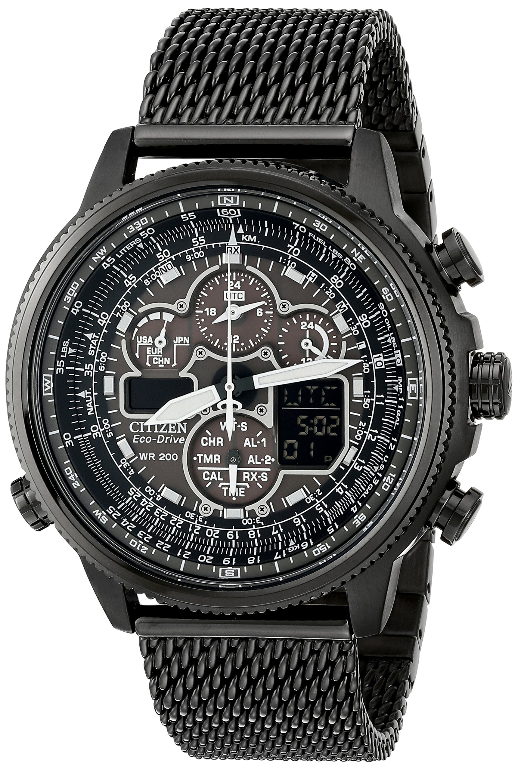 Citizen Eco-Drive Promaster Navihawk A-T Quartz Mens Watch