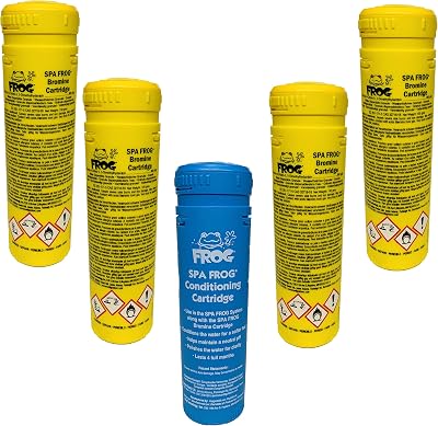 Spa Frog Bulk 4 Month Supply Bromine & Mineral Cartridges Spa Frog