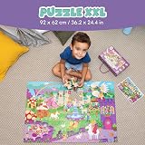 BONNYCO Giant Floor Puzzle Castle 48 Pieces 36.2 x 24.4 in Educational Toy view 2