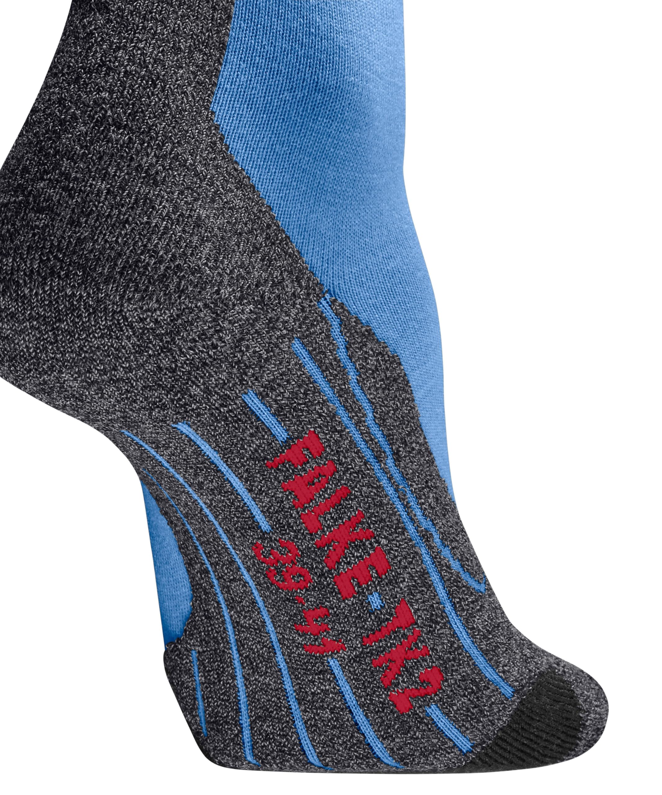 FALKE Herren Wandersocken TK2 Explore M So Wolle Funktionsmaterial antiblasen dick 1 Paar, Blau Blue Note 6545, 39-41 7