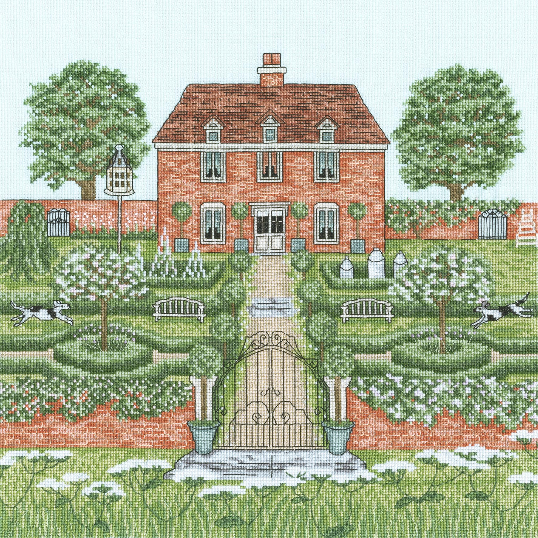 Bothy Threads - Manor House Counted Cross Stitch Kit