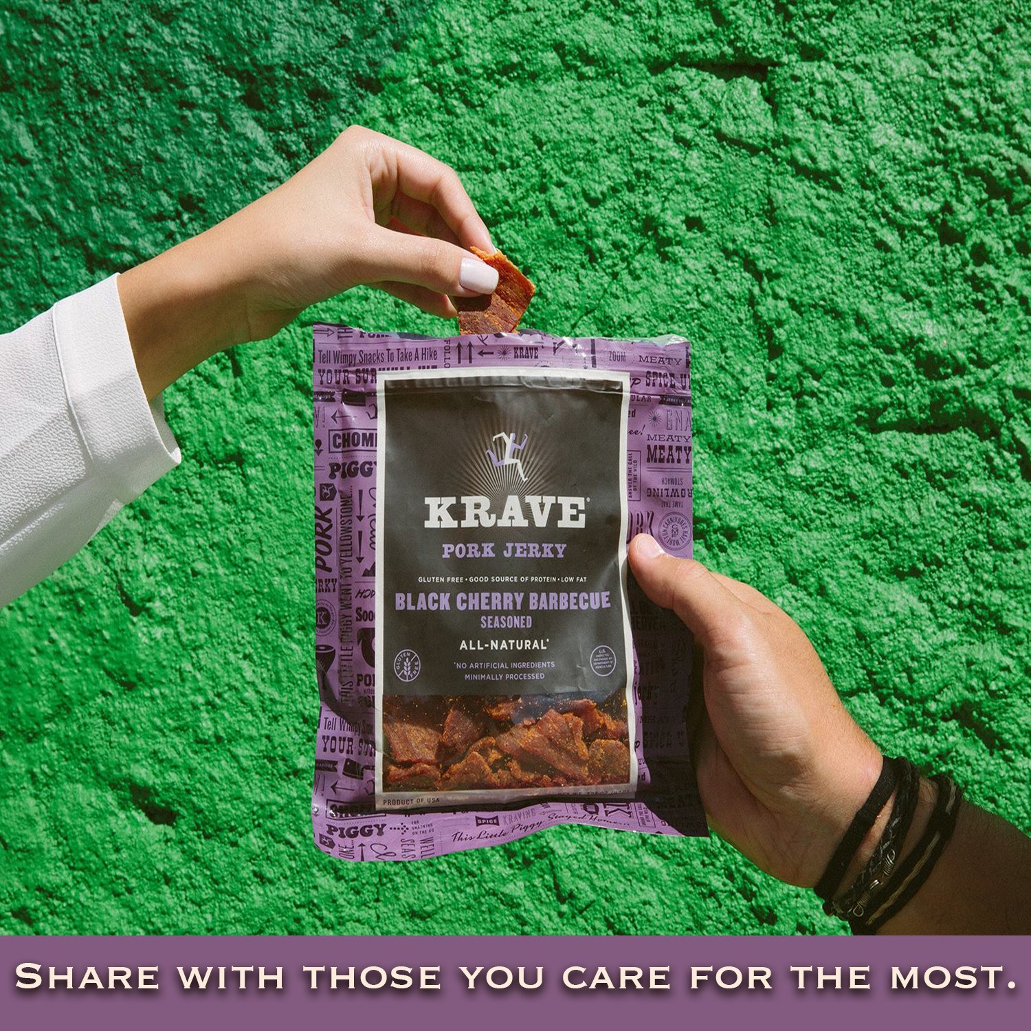 KRAVE Jerky Variety Pack (Beef Jerky, Pork Jerky) 8 Count on Galleon