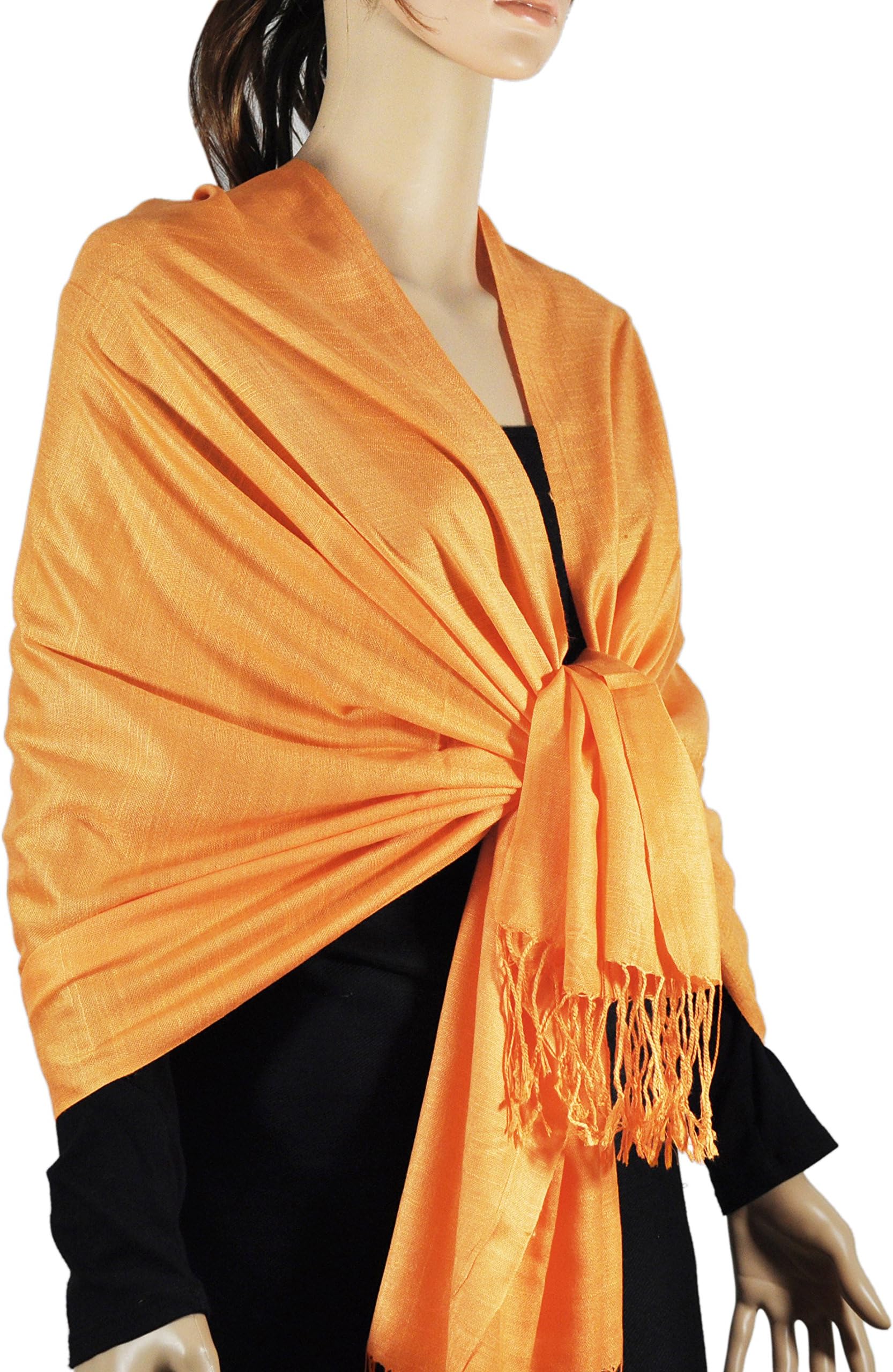 Women Silky Light Wedding Pashmina Shawl