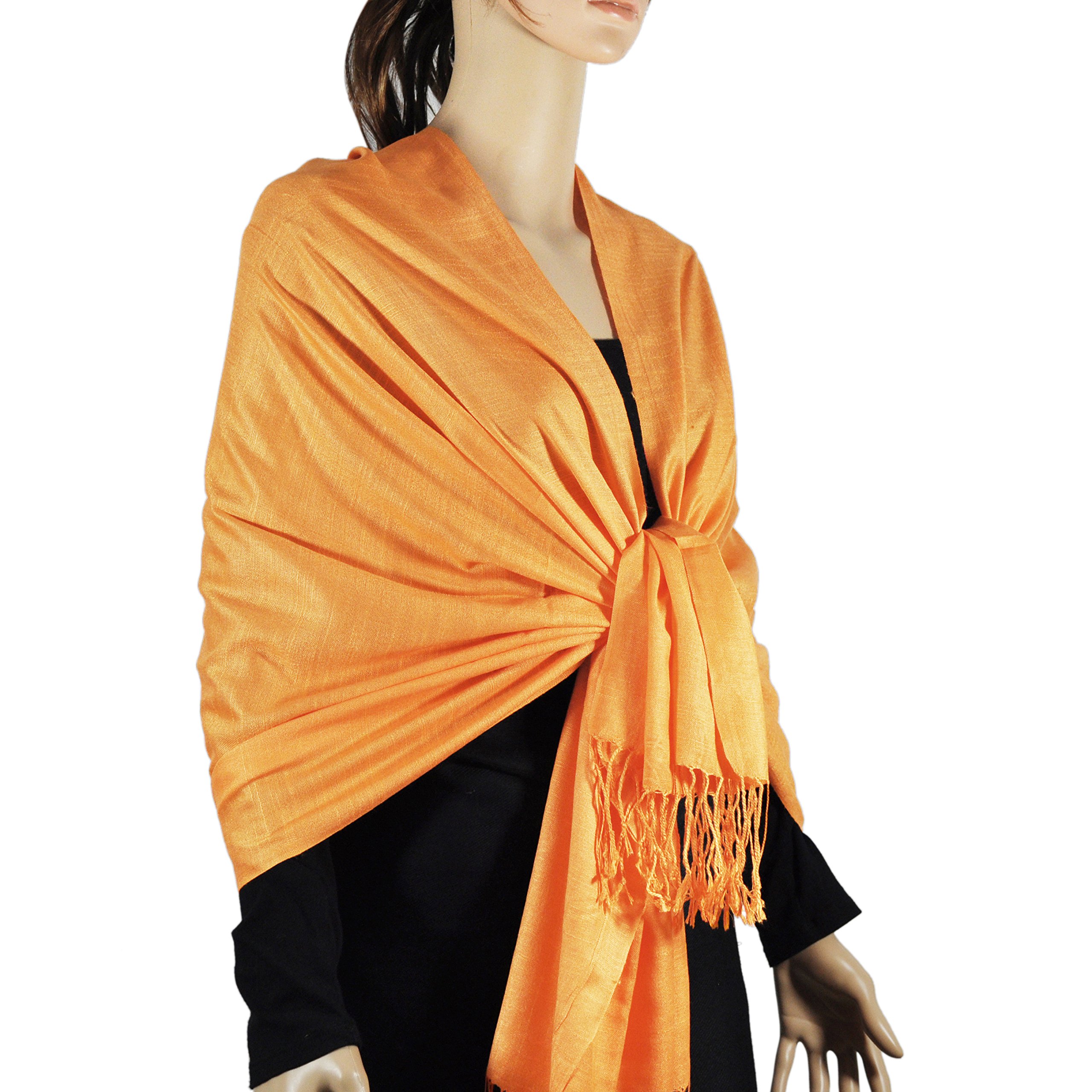 Women Silky Light Wedding Pashmina Shawl