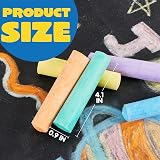 JOYIN 160 PCS Washable Sidewalk Chalks Set Non-Toxic Jumbo Chalk Outdoor Art view 5