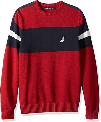 nautica crew neck sweatshirt