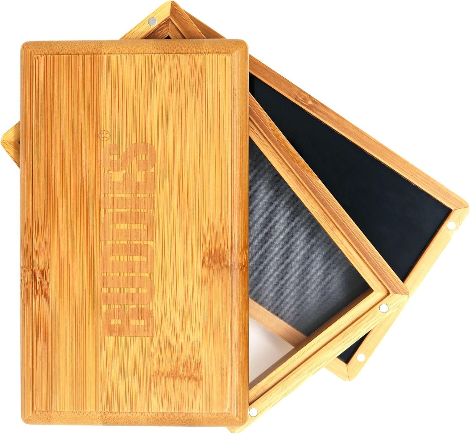 Buddies Bamboo Sifter Box (Medium) for The Collection and Storage of