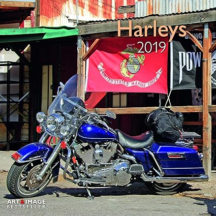 Harley Davidson 2019 Calendar With Poster Motorbike Johnny Hallyday Harleys Cycling Size 30 X 30 Cm Tn Pocket Diary 2019 Amazon Co Uk Office Products