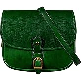 Time Resistance Leather Cross Body Bag for Women - Handbag, Shoulder, Messenger, Purse