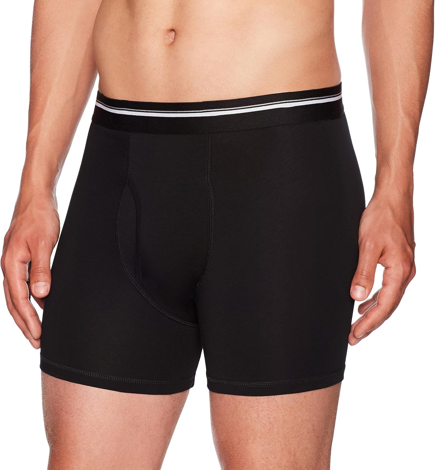  Brand - Goodthreads Men's 4-Pack Tag-Free Boxer Briefs: Clothing