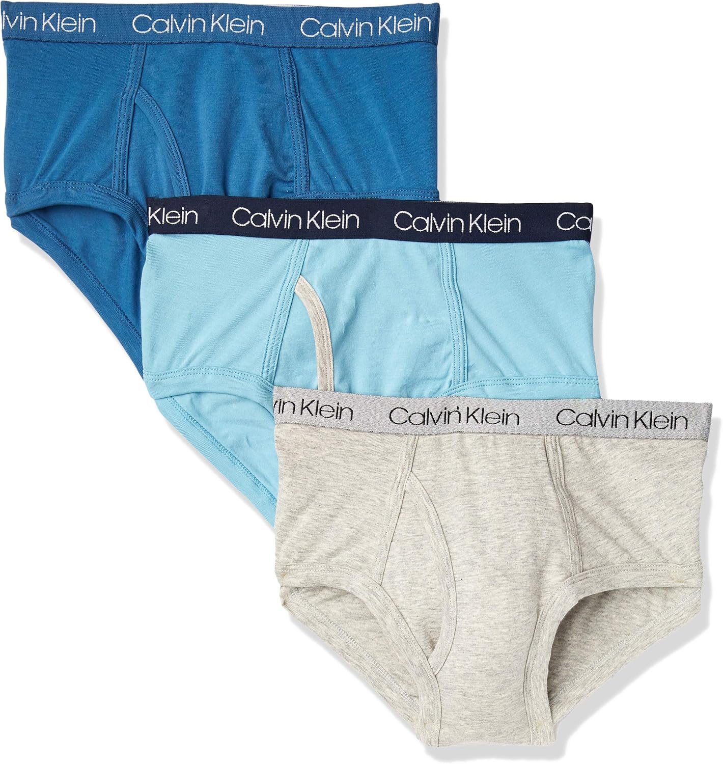 Calvin Klein Boys' Kids Modern Cotton Assorted Briefs