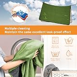 PICK FOR LIFE 2 Pack Washable Dog Pads 100x70cm Non-Slip Reusable Grey/Green view 3