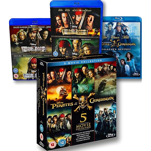 Amazon.com: Pirates of the Caribbean: 5-movie Collection