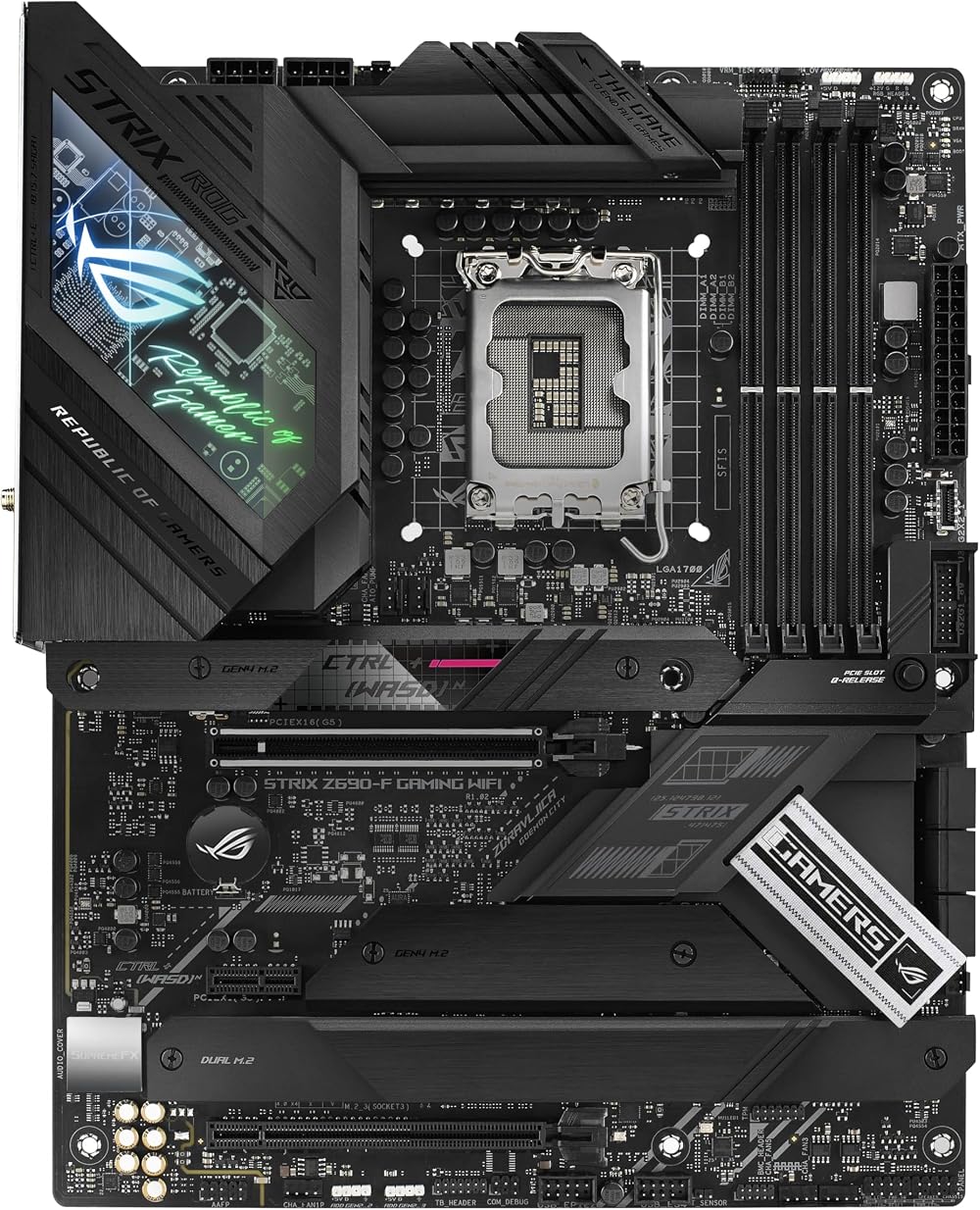 ASUS ROG STRIX Z690-F Gaming WIFI Motherboard Z690 LGA1700 PCIe5 DDR5 16+1