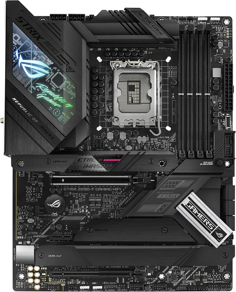 ASUS ROG STRIX Z690-F Gaming WIFI Motherboard Z690 LGA1700 PCIe5 DDR5 16+1