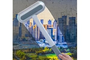 Mesh Screen Cleaner 4 in1, Wet and Dry Dual-Use Window Screen Cleaning Brush, Multi Window Cleaner Tools Window Glass Net Cle