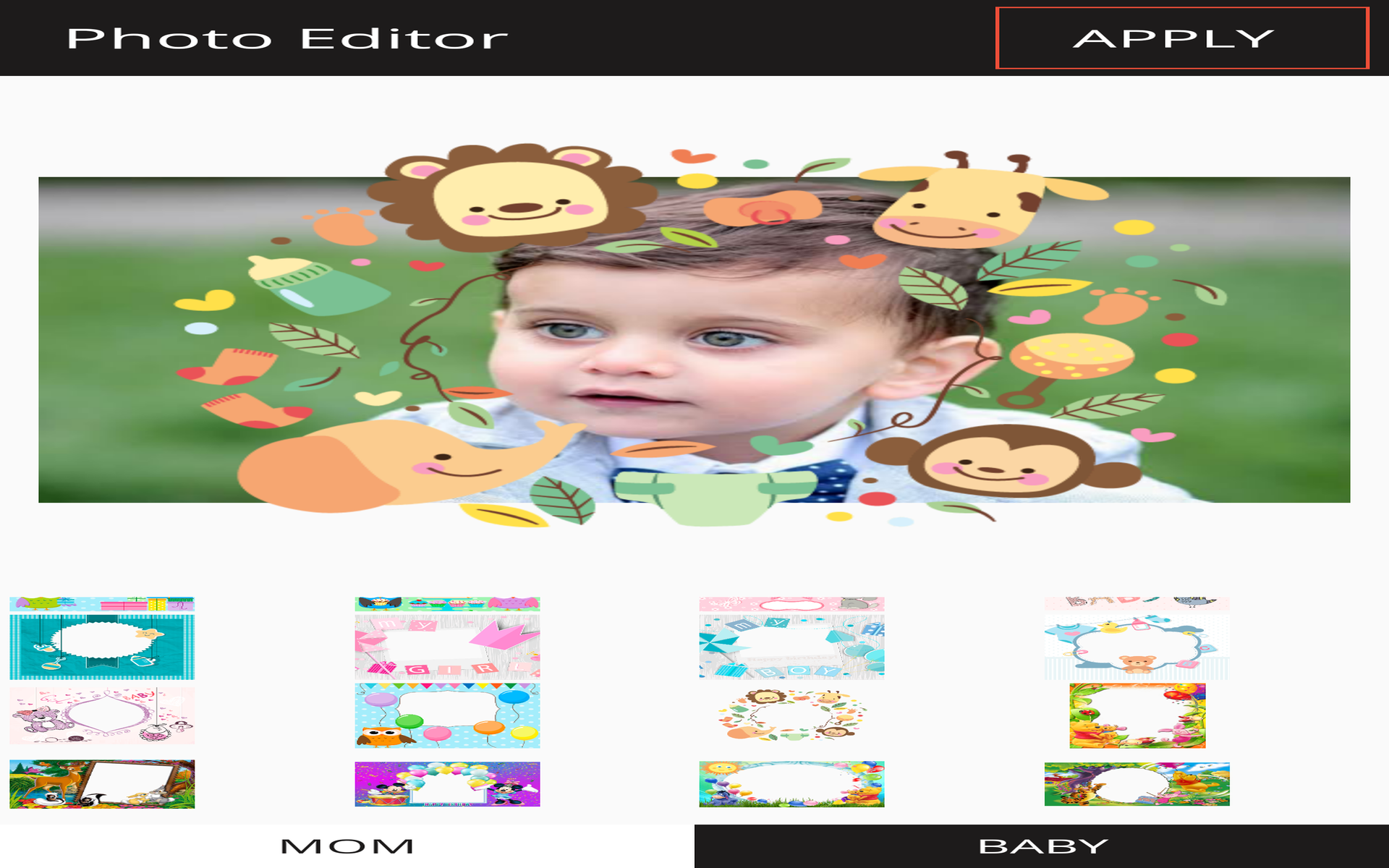 Baby Photo Editor Lab Free Photo Editor Pro Appstore for