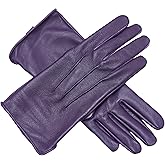 Leather Unlined Women Dress Gloves With Beautiful Standard Length Extended Up to 1.5 Inches From Wrist