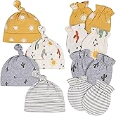 Gerber unisex-baby Cap and Mitten Sets