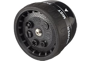 Dramm Medium Rainselect Wand Spray Head, Black, Includes Wand, Spray Head, Adult, Outdoor Use