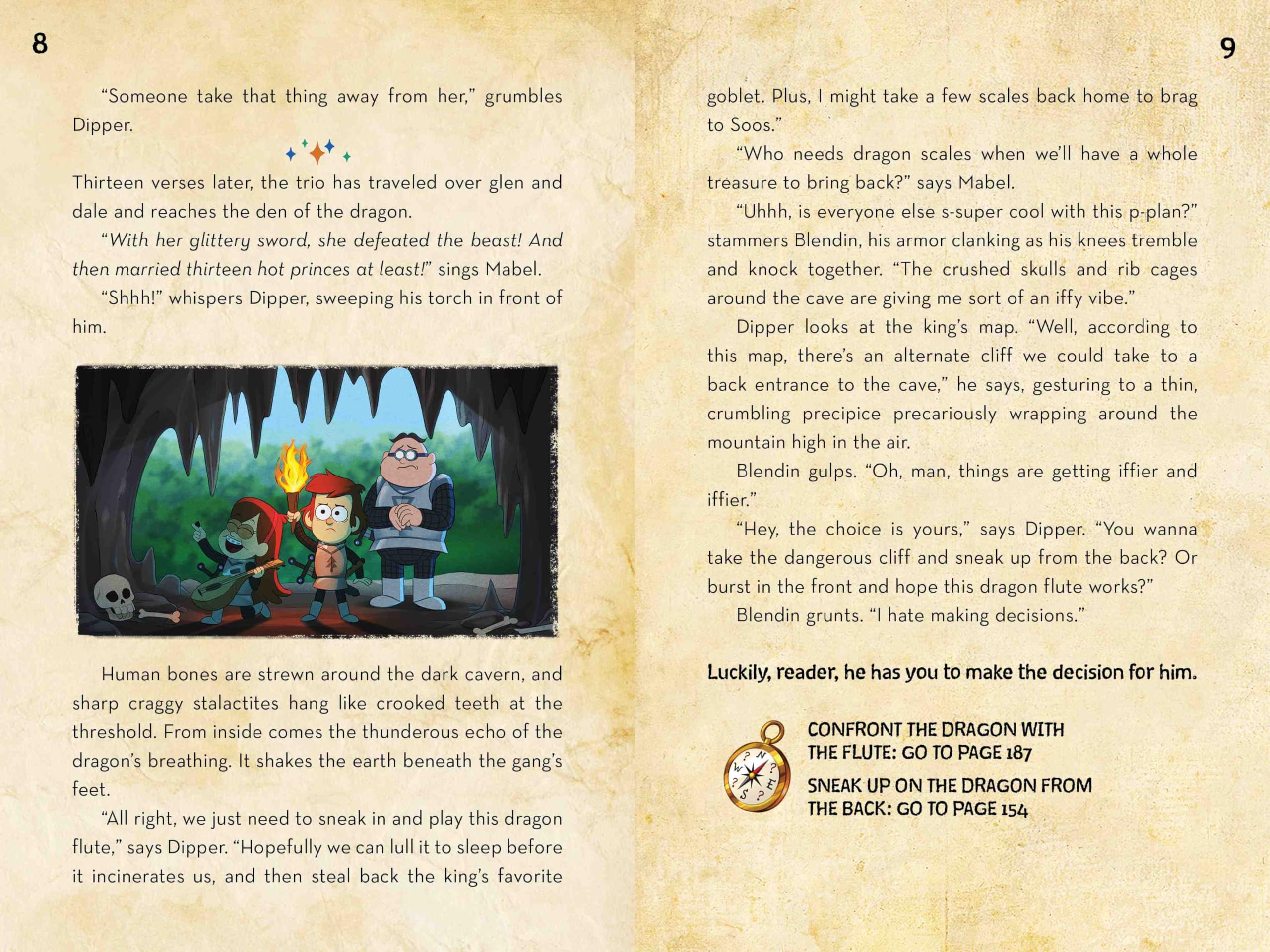 Gravity Falls:: Dipper and Mabel and the Curse of the Time Pirates' Treasure!: A Select Your Own Choose-Venture! Gravity Falls:: Dipper and Mabel and the Curse of the Time Pirates' Treasure!: A Select Your Own Choose-Venture! Hardcover Kindle
