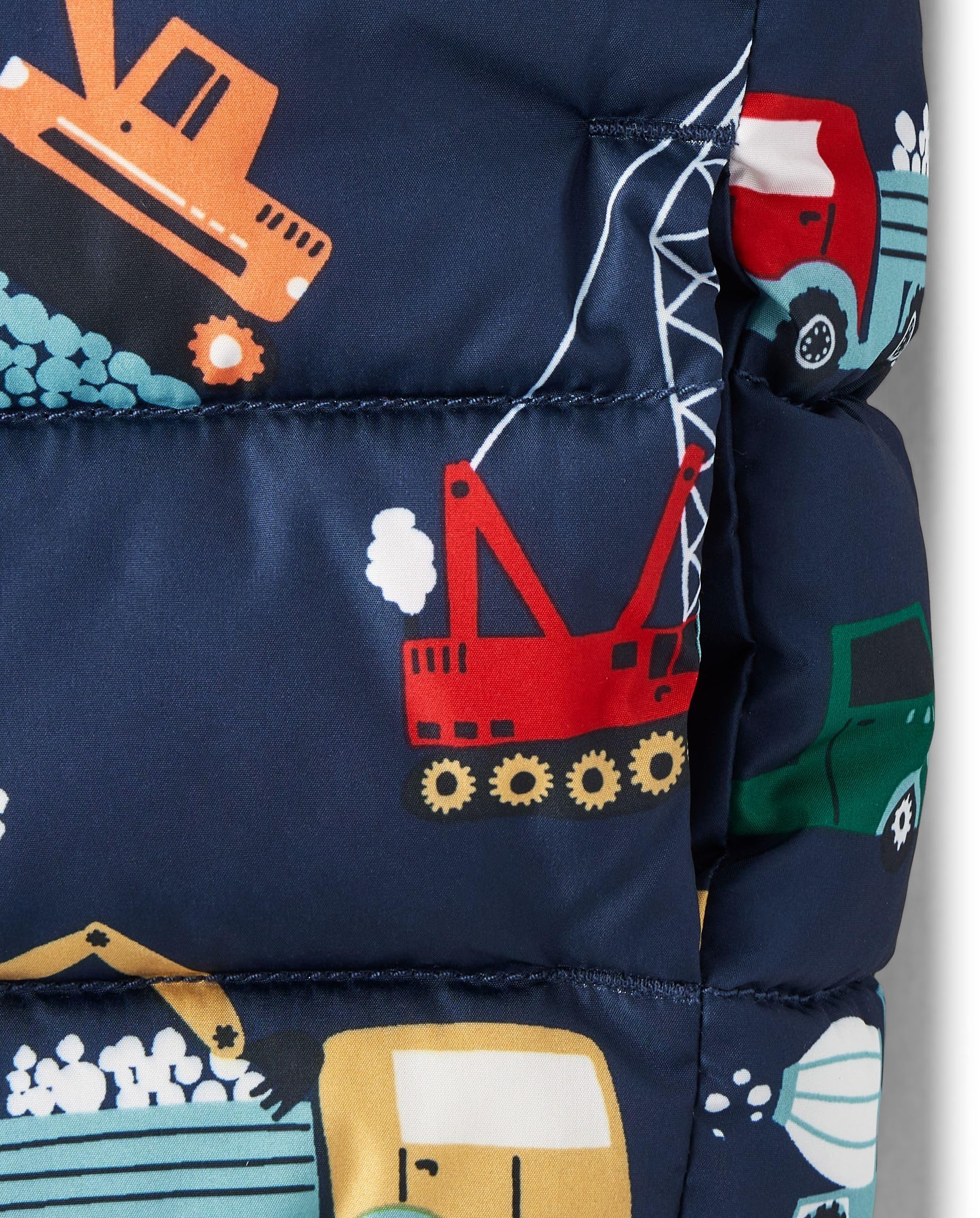 The Children's Place baby-boys And Toddler Boys' Medium Weight Wind-resistant, Water-resistant Puffer Jacket