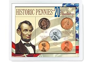 American Coin Treasures Historic Pennies of The 20th Century